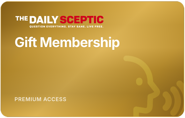 The Daily Sceptic Gift Membership card &mdash; Premium Access