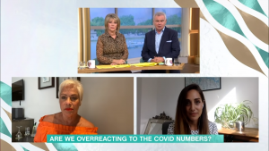 Denise Welch Accuses the Government of 'Scaremongering' over the Covid Pandemic _ This Morning 8-16 screenshot.png