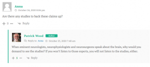 German Neurologist studies to back up claim.png