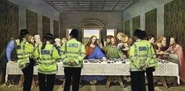 Why Do the Police Allow Muslim Protestors to Gather Outside Batley Grammar School, But Not Christians in a Church on Good Friday?