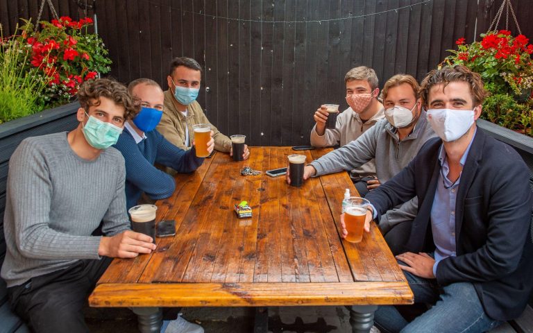 Drinkers Told They Must Wear Masks In Some Pub Beer Gardens
