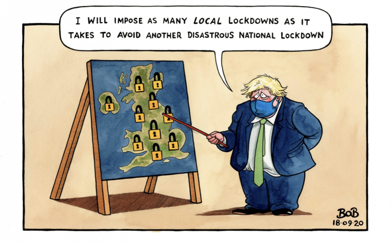 Ministers “Can’t Rule Out” the Return of Tiered Lockdowns