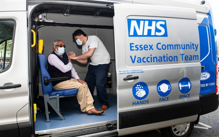 Britons Catching Covid after Being Vaccinated Get Milder Symptoms