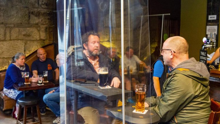 Government Told to Ban Perspex Screens in Pubs and Offices Because They Increase Transmission