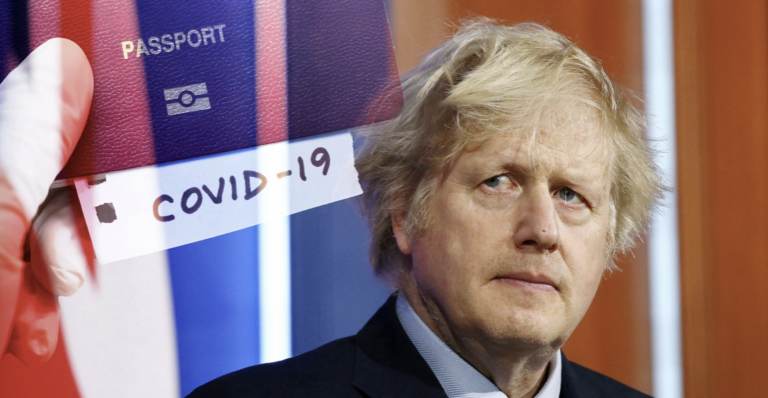 Boris Hopes U.K. Will Lead the Way on International Vaccine Passport Scheme