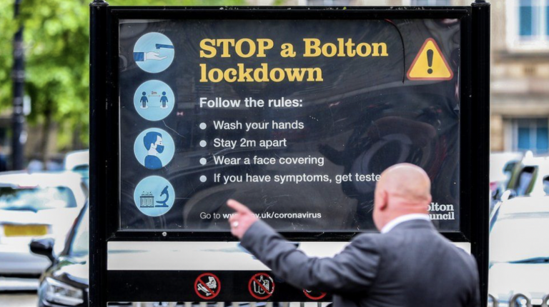 Hospital Admissions For Covid Continue to Fall in Scariant “Hotspot” Bolton