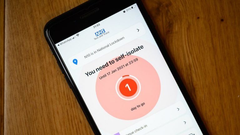 Record 618,903 People in England and Wales ‘Pinged’ Last Week