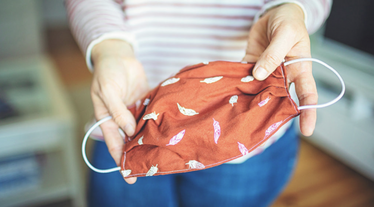 Cloth Face Masks Might Make You Feel Better but They Won’t Protect You From Covid