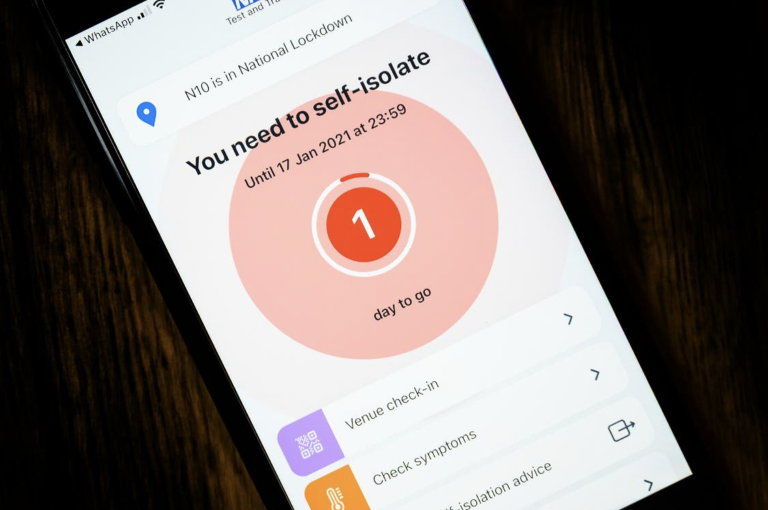 Number of NHS App ‘Pings’ Falls by 43% In a Week but Remains Close to 400,000