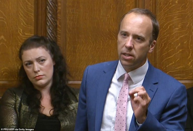 Matt Hancock Sparks Laughter and Derision from MPs and Ridicule Online as he Speaks From the Backbenches