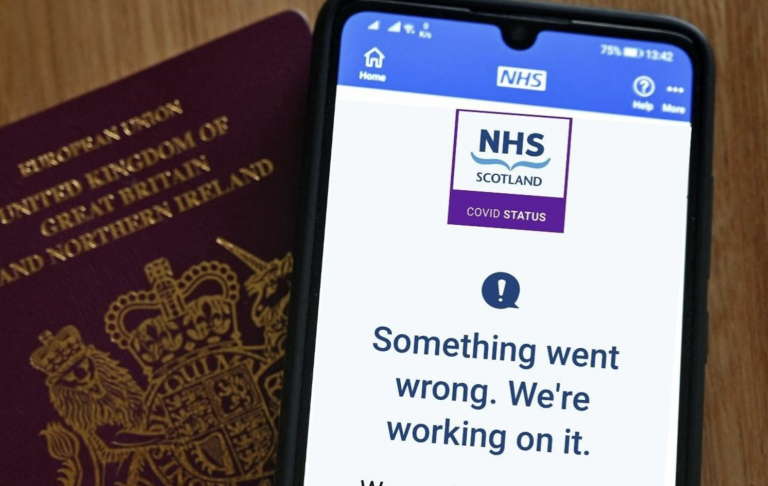 Scottish Businesses to Boycott Vaccine Passport Scheme