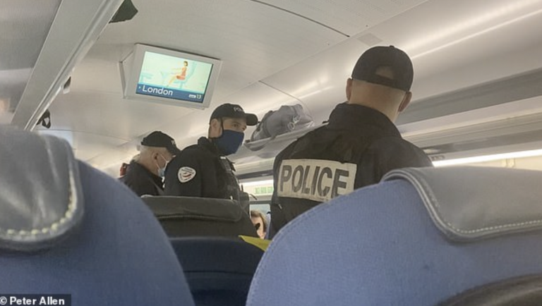 Brit Thrown off Eurostar by Armed French Police for Wearing “Wrong Type of Mask”