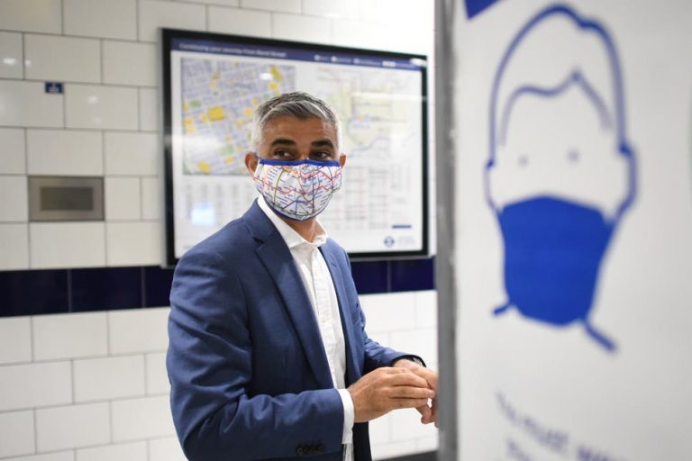 Sadiq Khan Calls for Mandatory Face Masks on Public Transport