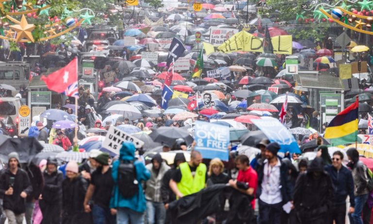 Protests Erupt in Melbourne to Oppose Government’s Emergency Powers