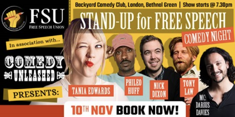 A Night of Politically Incorrect Comedy