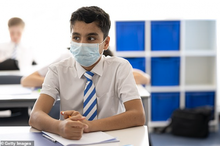Mandatory Masks Return to Secondary Schools