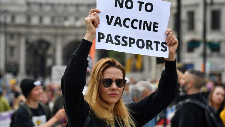 Campaign Group Launches Action Week Against Vaccine Passports