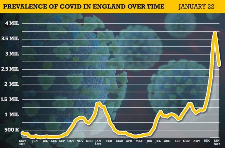 Covid Infections in England Dropped Last Week, ONS Data Confirm