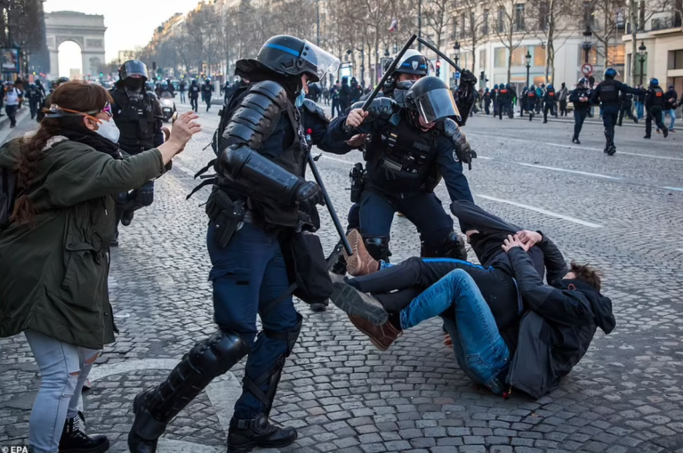 Freedom Convoys: French Police Use Tear Gas; New Zealand Deploys Barry Manilow; Canadian Truckers Clear Bridge But Protests Continue in Ottawa