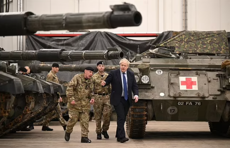 Boris Johnson Under Pressure to Boost Defence Spending in Wake of Ukraine War