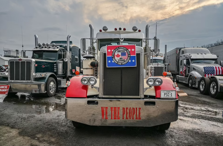 People’s Convoy Protesting Against Vaccine Mandates Circles Washington D.C. and Promises to Cause Travel Chaos Until Demands Are Met