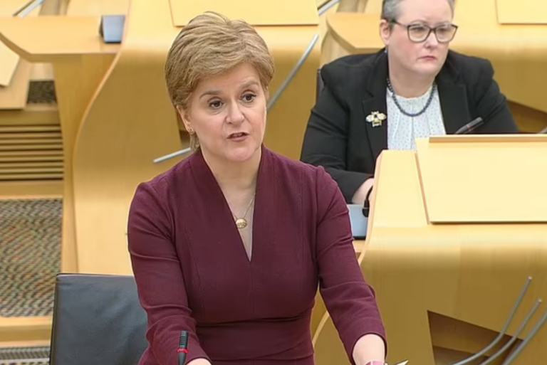 Scotland’s Supreme Leader Nic Sturge-on Sparks Fury as She Keeps Mask Mandate in Place For WEEKS More at Least