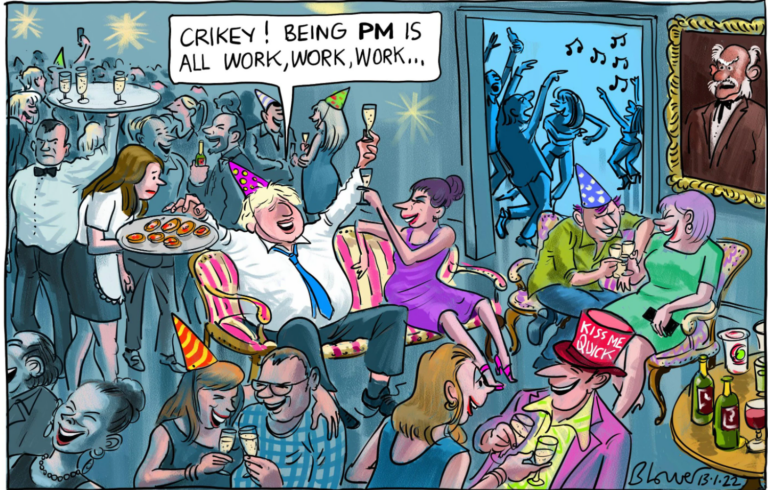 Boris Johnson Accused of “Instigating” Downing Street Lockdown Party as Tory Rebels Plot His Downfall After May Elections