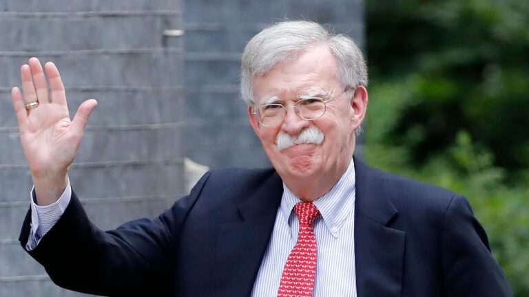 John Bolton Says the Quiet Part Out Loud