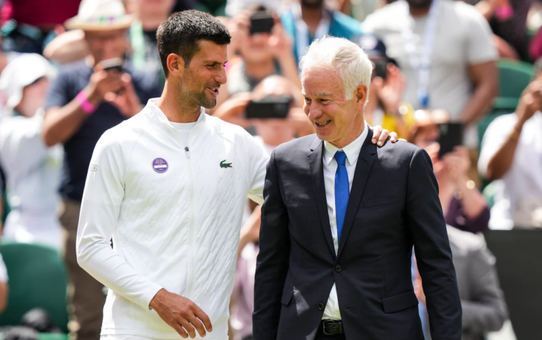 John McEnroe Says it’s “Ridiculous” that the U.S. Won’t Let Novak Djokovic Play in the U.S. Open Because He’s Unvaccinated