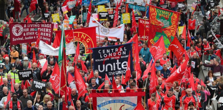 Hard Left Unions Barons Plot Strike to Bring Britain to its Knees
