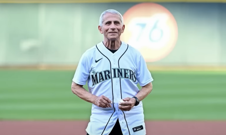Anthony Fauci Booed as He Throws First Pitch at Baseball Game