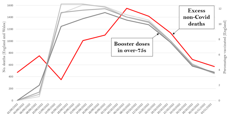 Die Zahl der Herztodesfälle steigt während der Einführung des „Boosters“ sprunghaft an! Zahlen aus Großbritannien bereiten Sorgen.