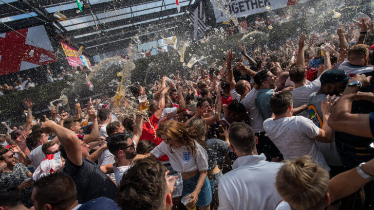 Guardian Manages to Find Two Scientists to Wag Their Fingers at England Fans, Warning Viewing Parties Could Drive up Covid Infections