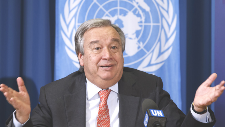 UN Secretary-General António Guterres Falsely Claims Weather Disasters Have Increased 500% in 50 Years