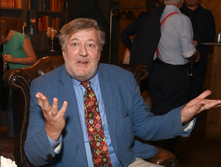 Stephen Fry Jets Around the World to Lecture the Rest of Us About Climate Change