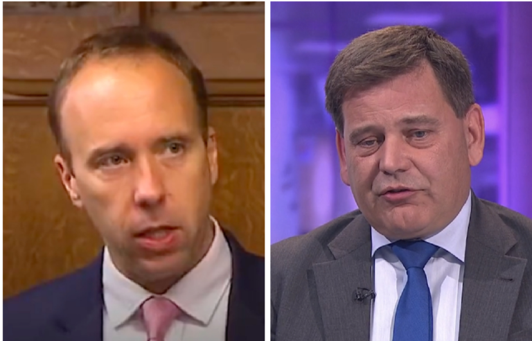 Andrew Bridgen Sues Matt Hancock for £100,000 Over Anti-Semitic Smear in Vaccine Row