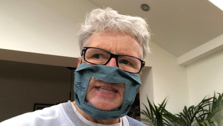 Pro-Mask Crusader Trish Greenhalgh Plumbs New Depths of Distortion