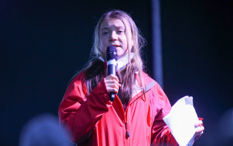 Greta Thunberg Protests AGAINST Wind Farms
