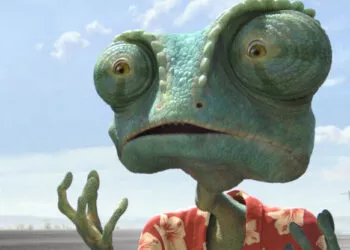 Lizard Of Ahs: After arriving in Dirt, a chameleon (Johnny Depp) re-creates himself as Rango, the sheriff of the crime-ridden desert town. Following classic Western tropes, he faces resident bullies who tests his character and bravery.