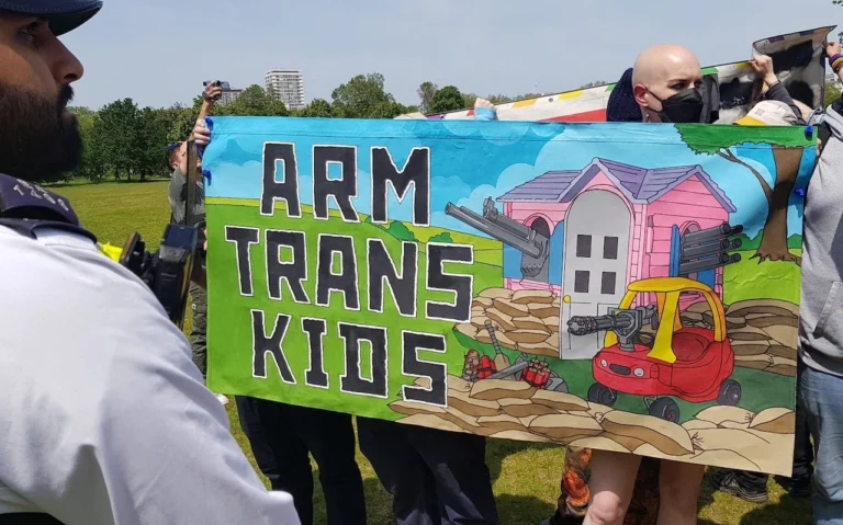 A Satirical Suggestion that Trans Activists Take Up Arms to Protect Themselves From Hurty Feelings Appears to Have Been Taken Literally