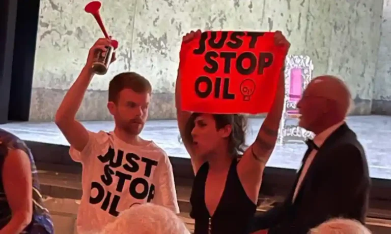 Just Stop Oil Outdoes Itself – Confetti Bombs Glyndebourne Which Prides itself on Environmental Credentials