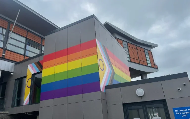 Giant Pride Flag on Bromley Hospital Criticised by Health Secretary