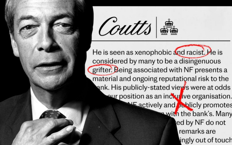 Nigel Farage’s Coutts Account Closed as Bank Felt He Did Not “Align With Their Values”