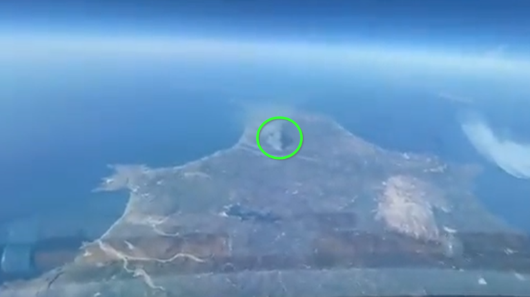 Is Rhodes On Fire? Seen from the Air, It Doesn’t Look Like It
