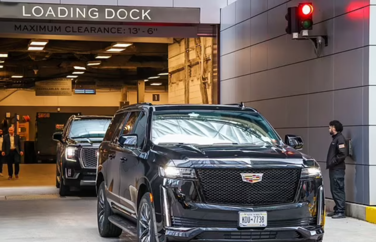 Eco-Warriors Prince Harry and Meghan take Seven Car Convoy Around a Single Block in NYC