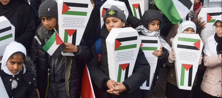 Stop the War Coalition and Cage Behind Schoolchildren’s Pro-Palestinian Protests, as Teachers “Wave Through Absences”