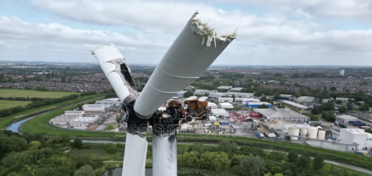 The Strange Case of the Exploding Wind Turbine