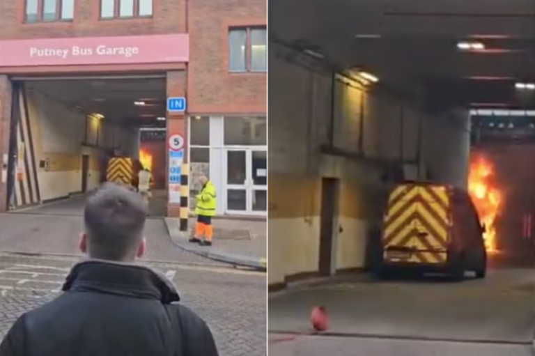 Third Electric London Bus Catches Fire in Month