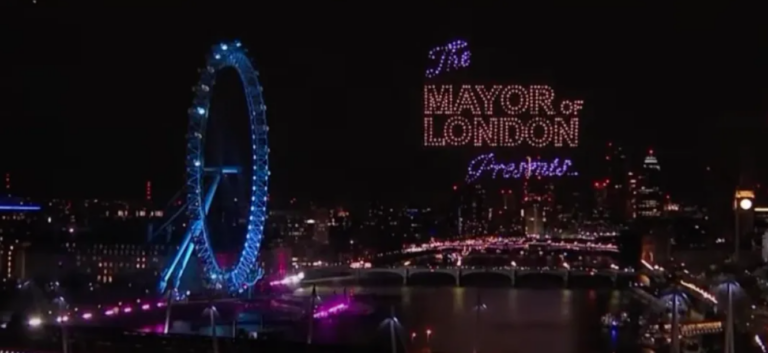 The London Mayor Presents Pyrotechnic Propaganda