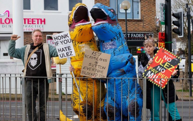 Anti-Ulez Campaigners Block “Every Camera” in London Borough